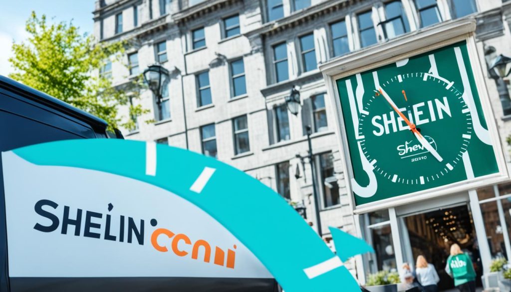 shein delivery time dublin